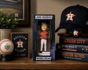 Josh Reddick Bobblehead Houston Astros #22 2019 SGA Veritex MLB Baseball